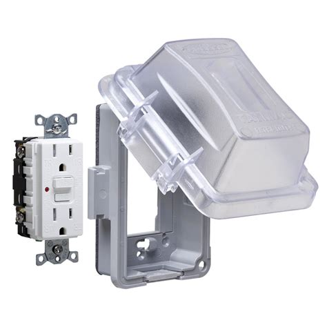 electrical box clear cover decorative|Outlet Boxes & Covers .